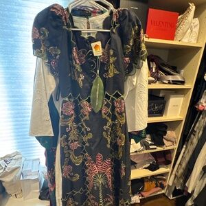 NWT Beautiful farm rio dress with cutout pattern